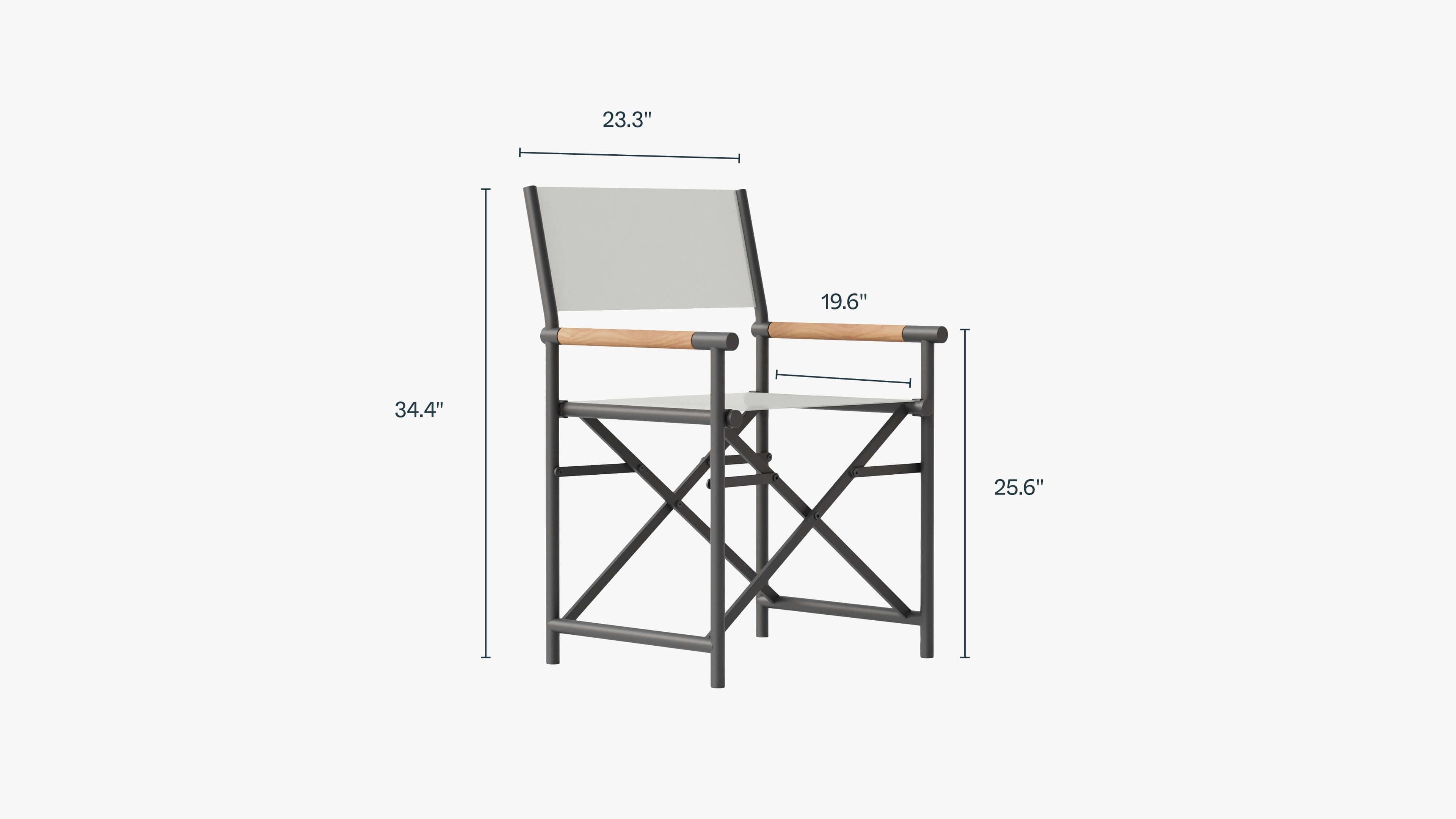 Aluminum outdoor rectangular dining table and chair set