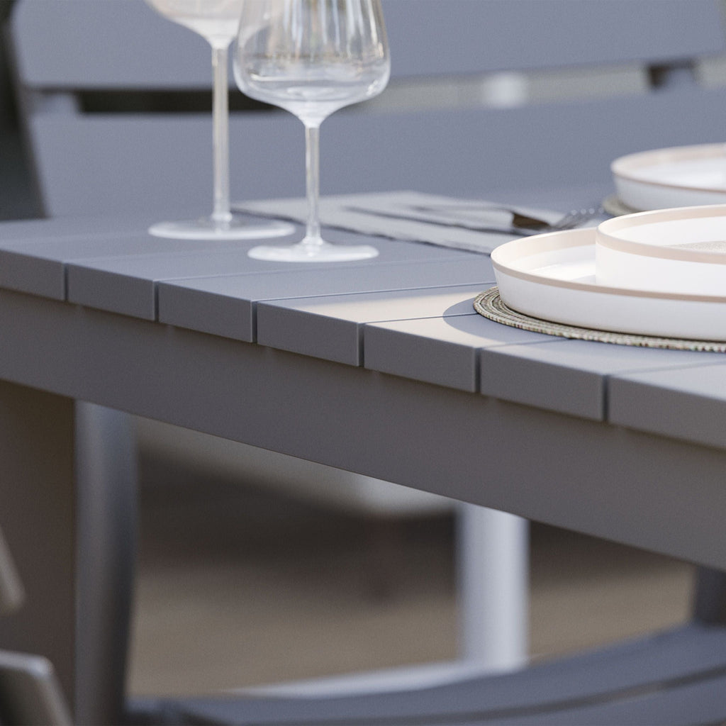 Aluminum Outdoor Square Dining Table