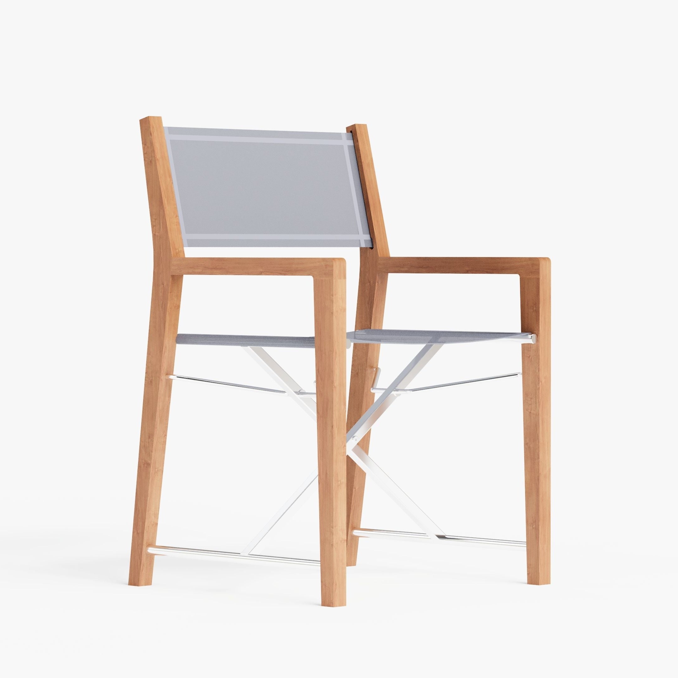 Director's Chair for Teak Outdoor Dining