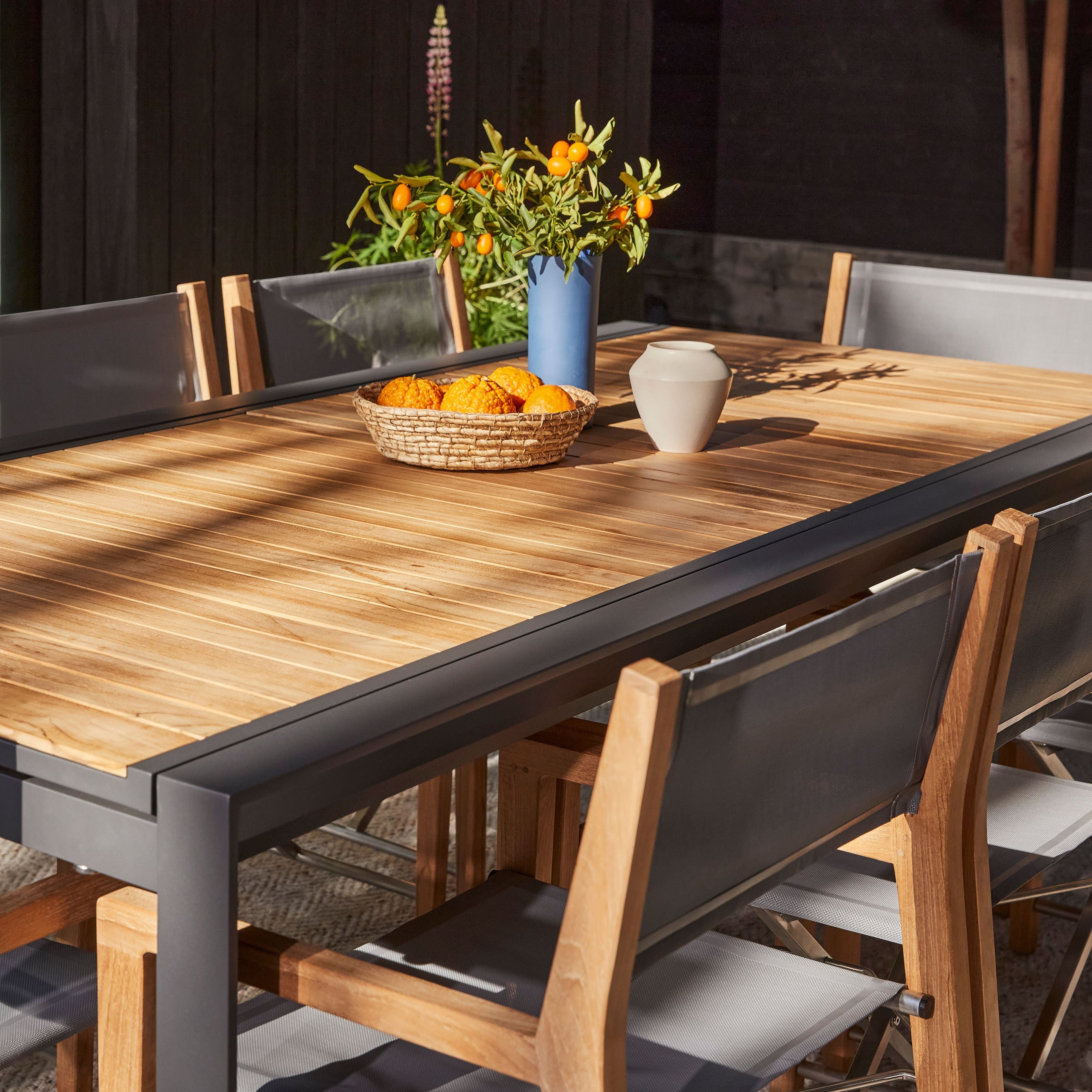 Director's Chair for Teak Outdoor Dining