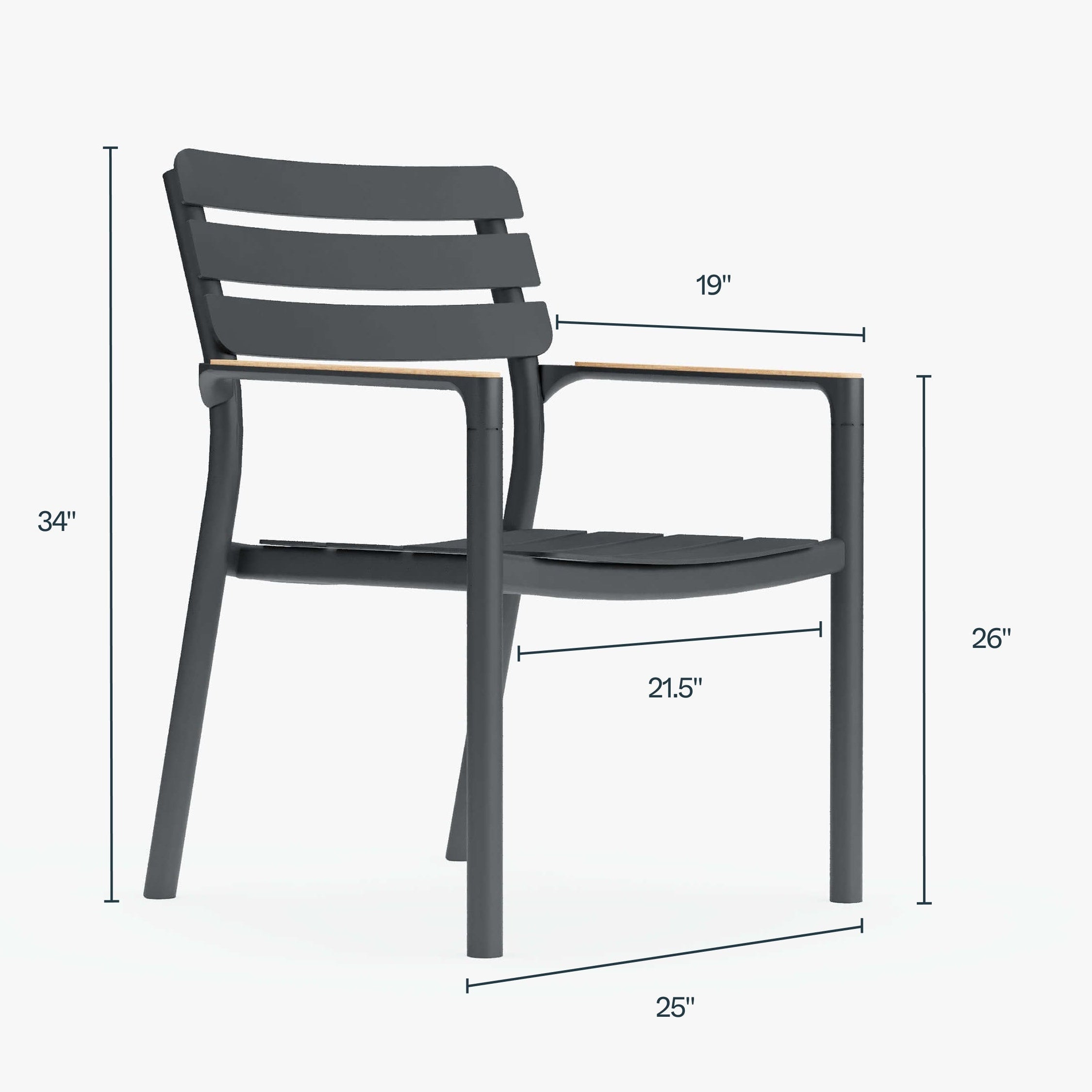 Armchairs and outdoor dining tables