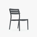 Gray Armless Dining Chair