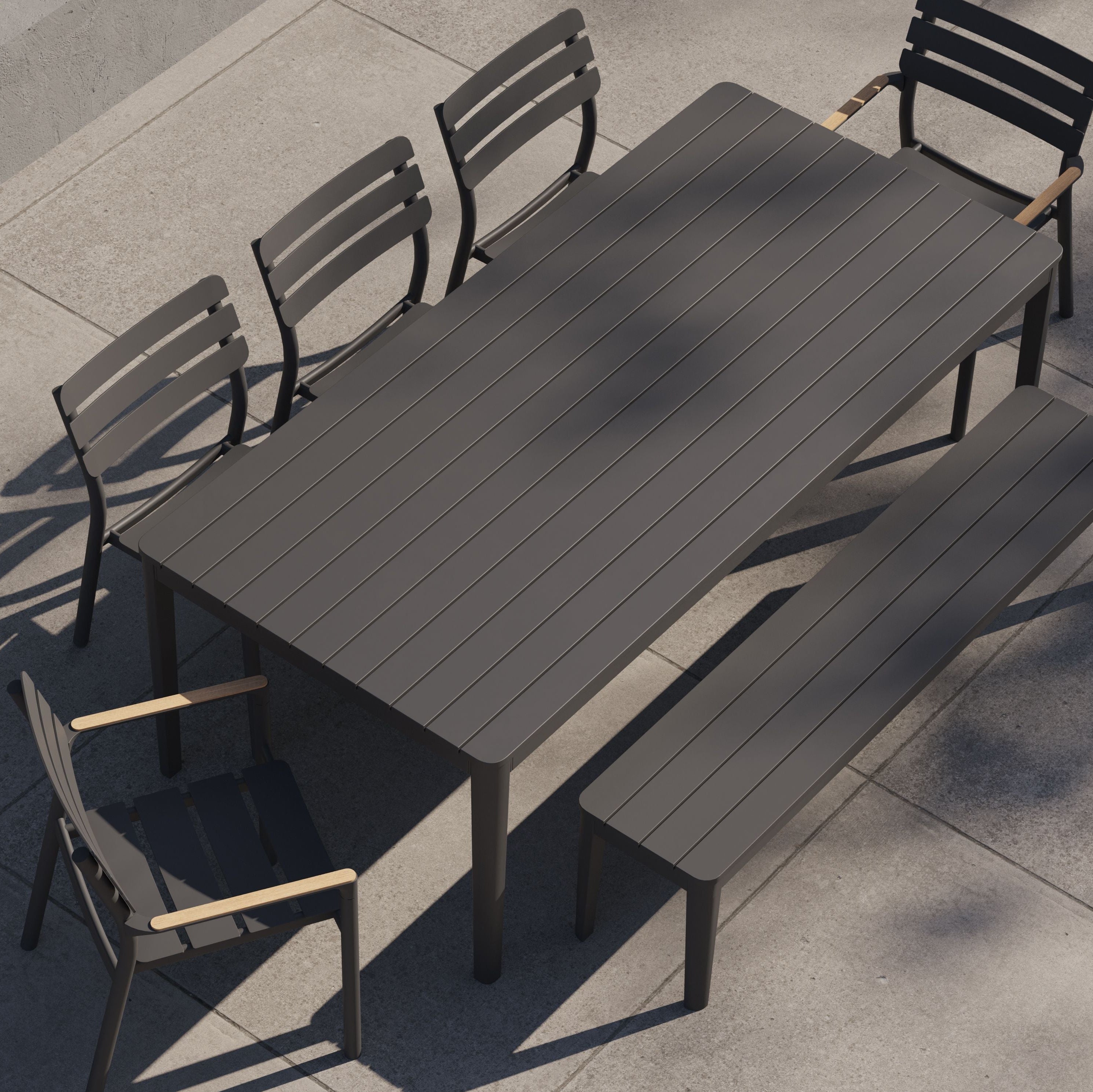Gray Dining Chair