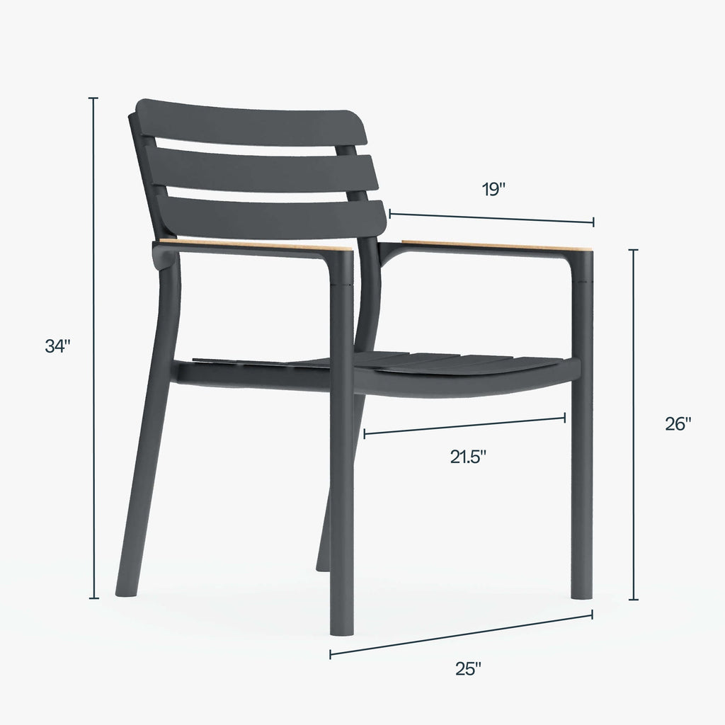 Gray Dining Chair