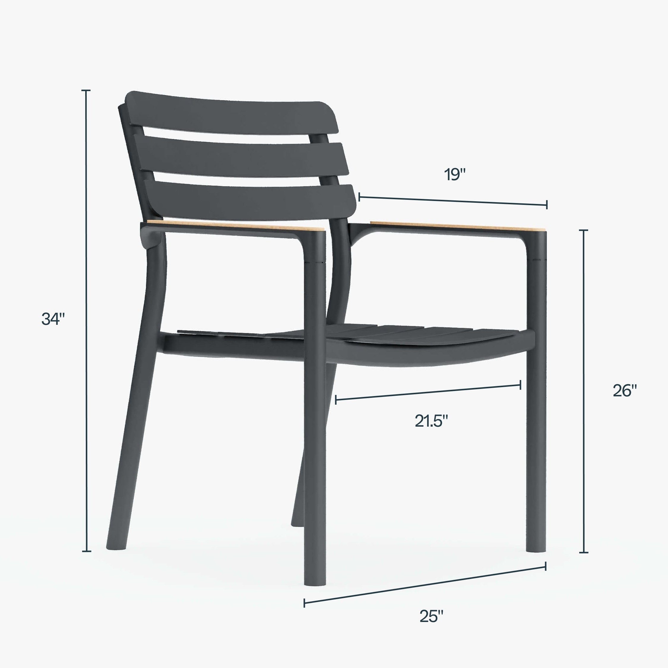 Gray Dining Chair