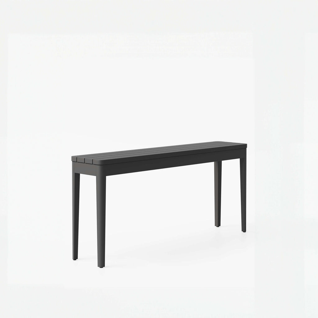 Outdoor Dining Bench Made of Aluminum