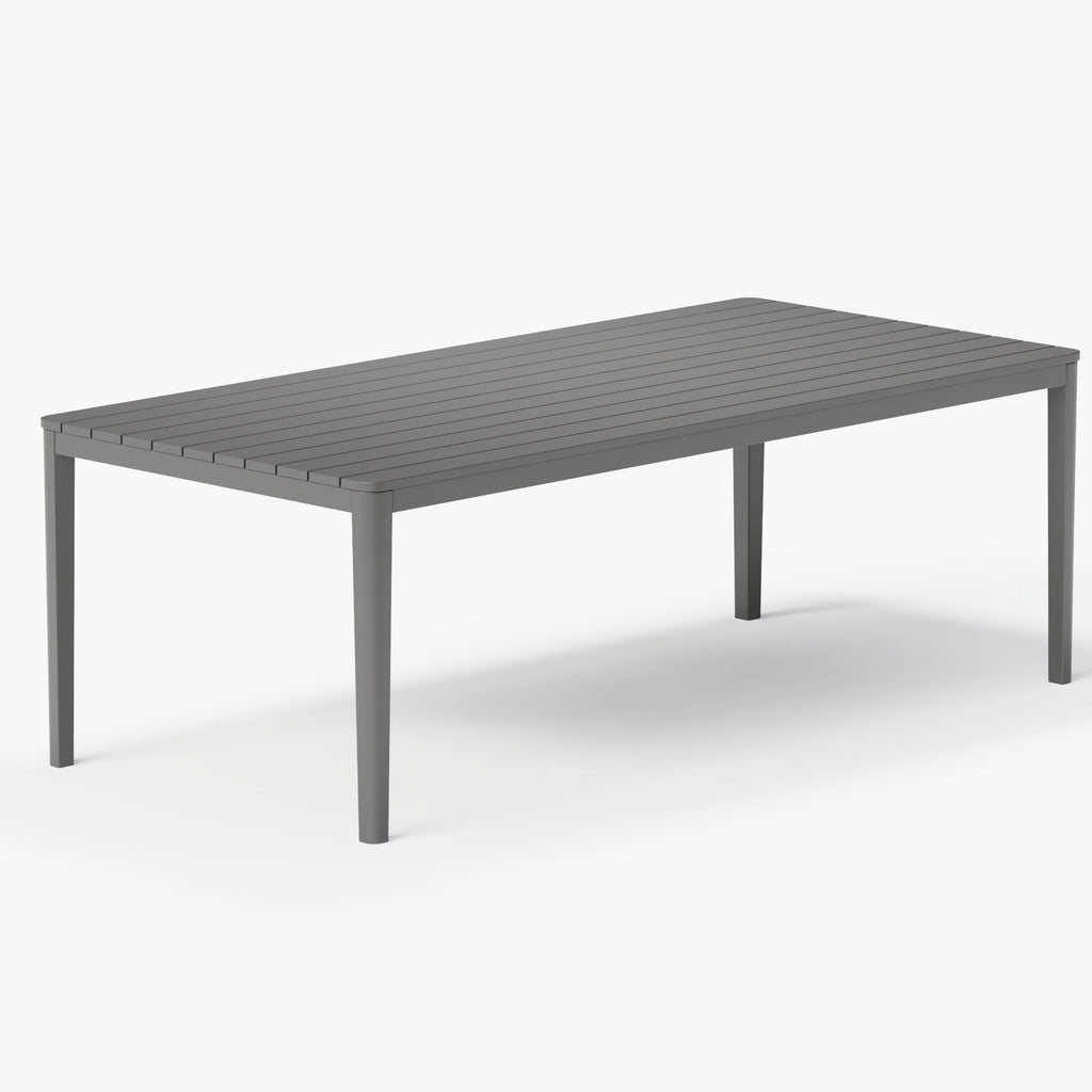 Outdoor Rectangular Aluminum Dining Table