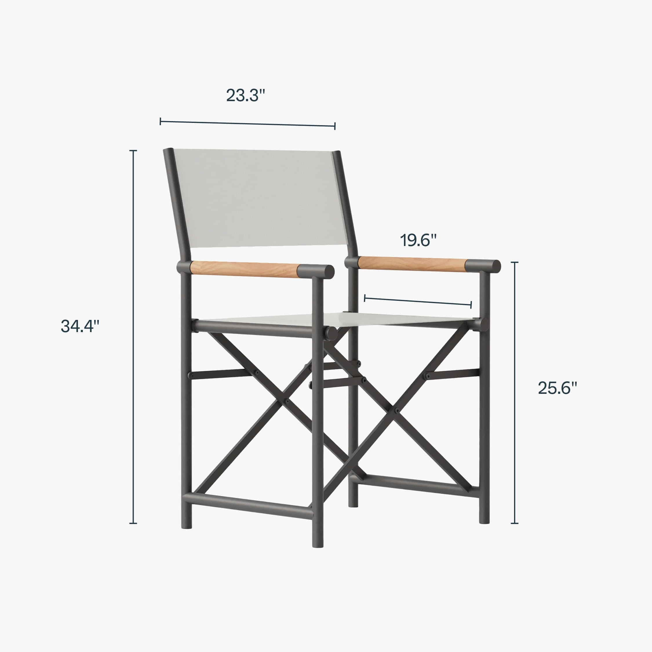 Aluminum Outdoor Rectangular Dining Table Set