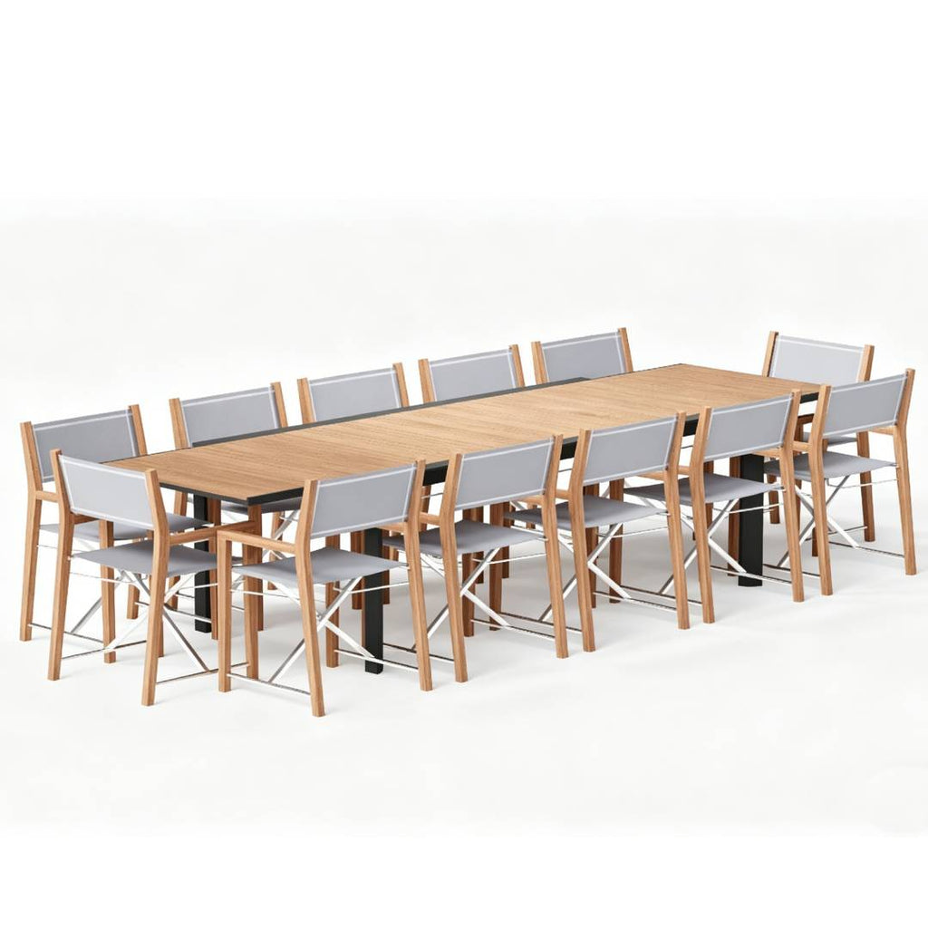 Aluminum Outdoor Extendable Dining Table