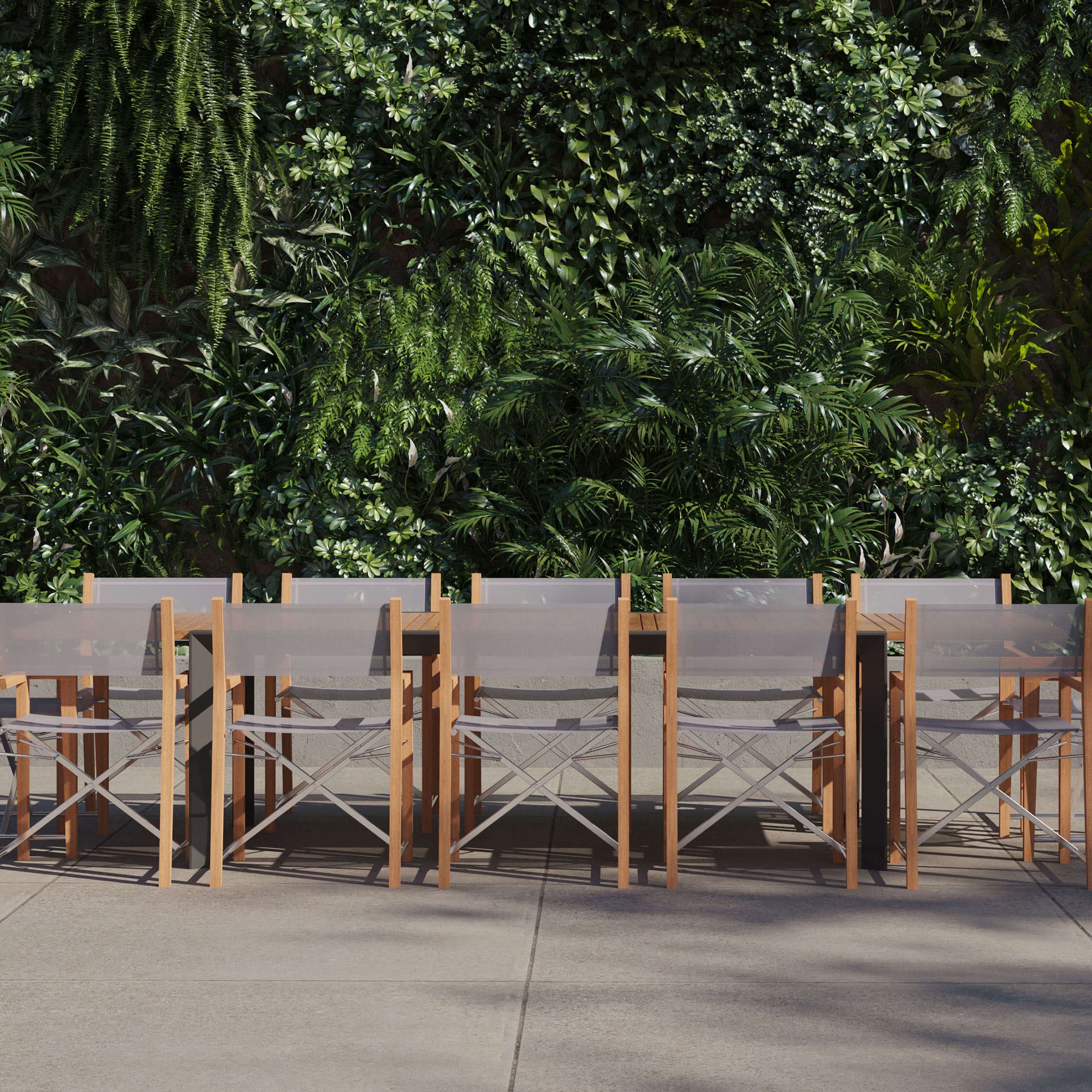 Aluminum Outdoor Extendable Dining Table